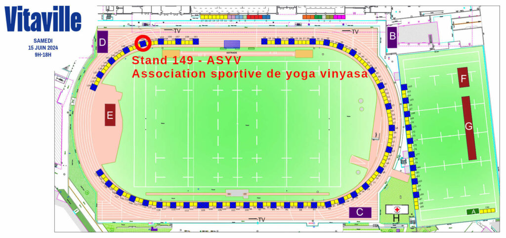 Stand 149 d'ASYV à Vitaville Courbevoie 2024-2025